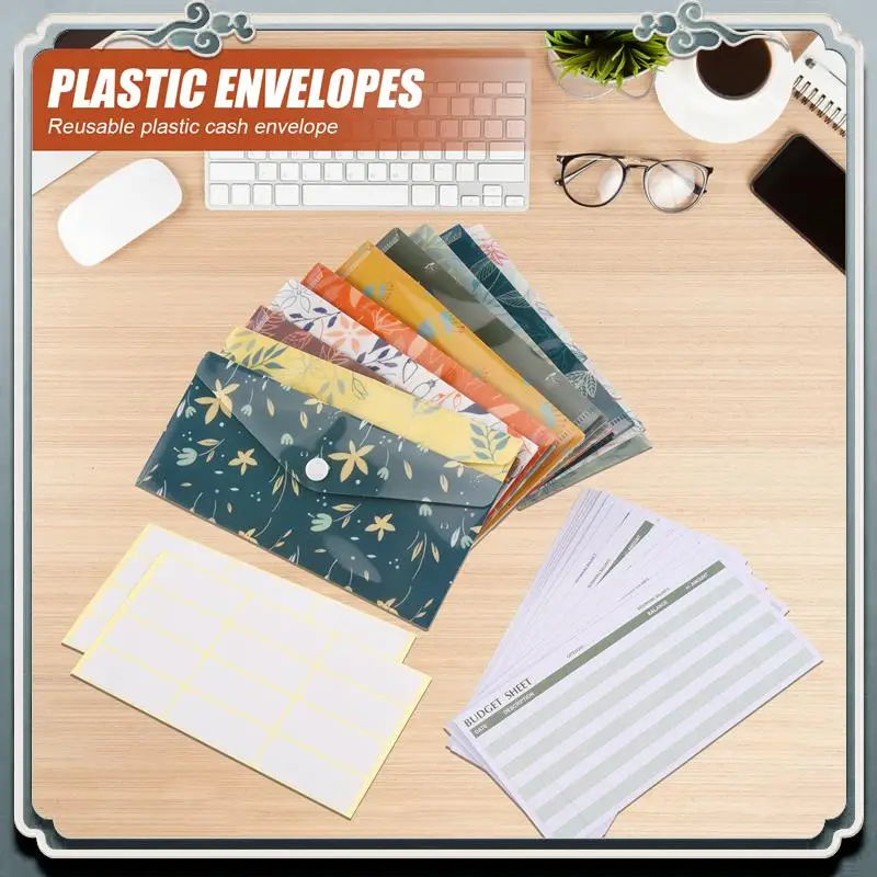 Premium Waterproof Cash Budget Envelope, Reusable Plastic Cash Envelopes, Money Envelopes For Budgeting And Saving
Premium Waterproof Cash Budget Envelope, Reusable Plastic Cash Envelopes, Money Envelopes For Budgeting And Saving