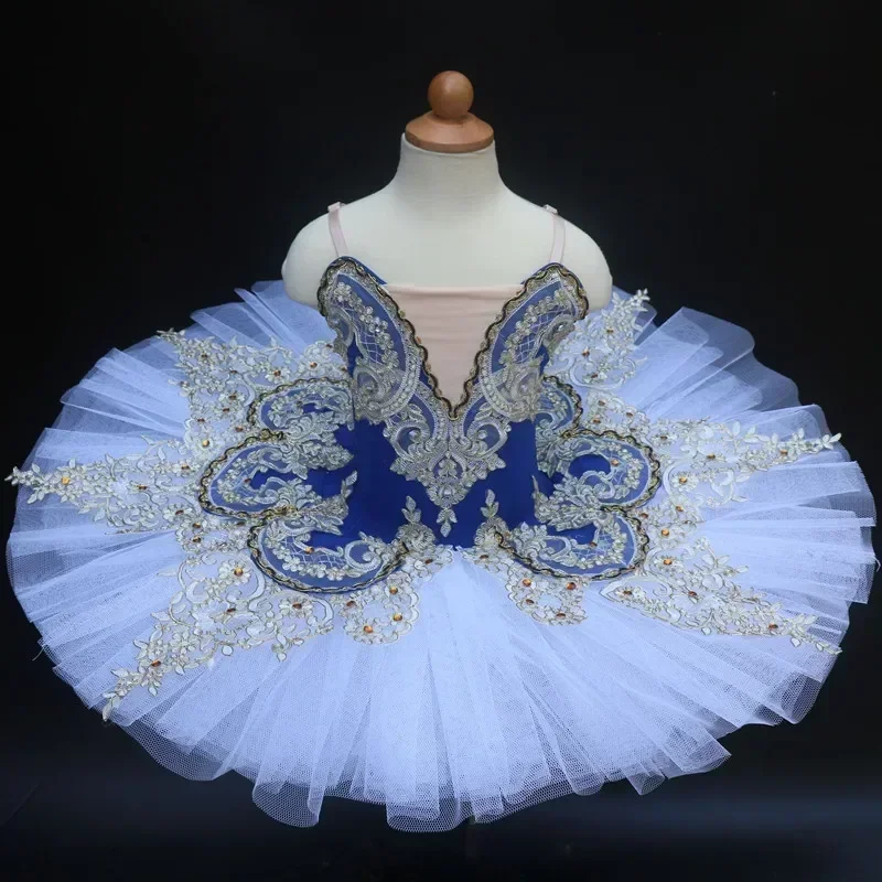 Blue Professional Ballet Tutu Child Kids Girls Adulto Swan Lake Dress Women Pancake Tutu Ballerina Dance Costumes Party
Blue Professional Ballet Tutu Child Kids Girls Adulto Swan Lake Dress Women Pancake Tutu Ballerina Dance Costumes Party