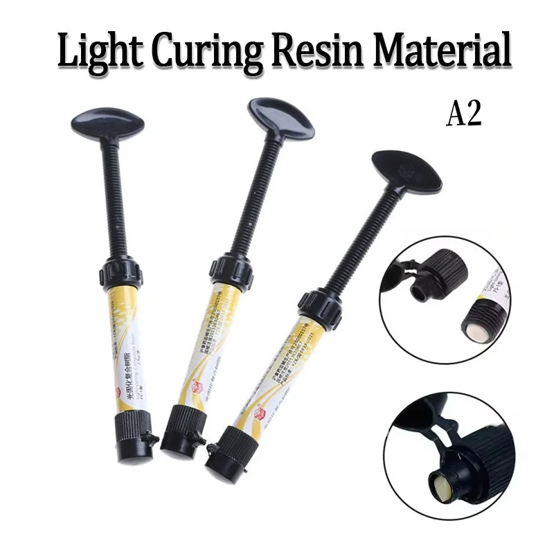 A2 Dental Composite Resin Light Curing Refill Syringe Dental Filling Material
A2 Dental Composite Resin Light Curing Refill Syringe Dental Filling Material