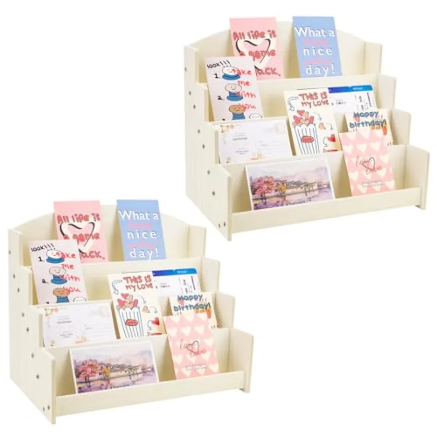4 уровня, 2 шт., деревянная подставка для поздравительных открыток, наклейка-органайзер, стойка для розничной торговли фотографий, полка для коллекции рукоделия, розничная торговля S
4 уровня, 2 шт., деревянная подставка для поздравительных открыток, наклейка-органайзер, стойка для розничной торговли фотографий, полка для коллекции рукоделия, розничная торговля S