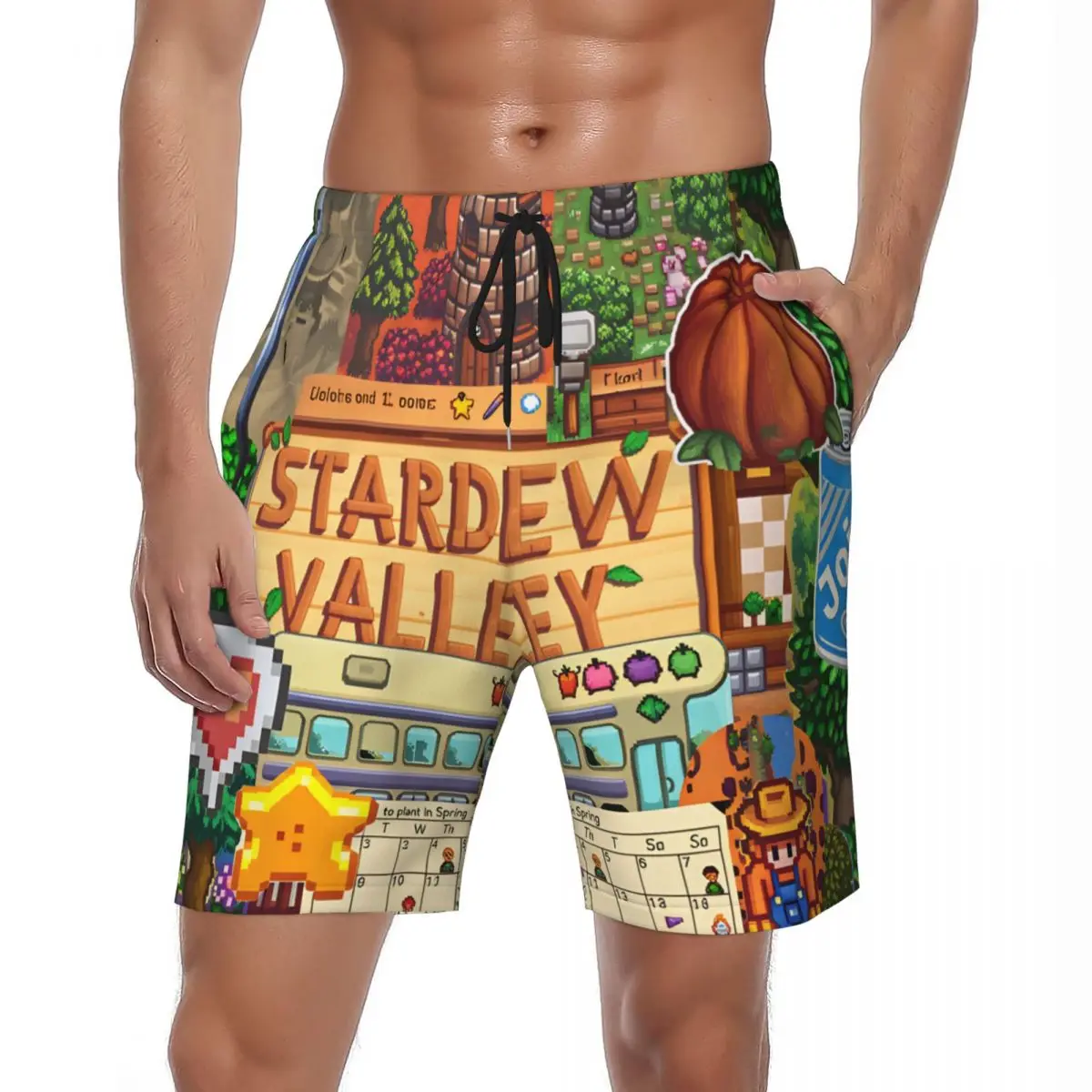 Stardew Valley Gaming Gym Shorts Summer Fashion Board Short Pants Male Sports Surf Fast Dry Graphic Beach Trunks
Stardew Valley Gaming Gym Shorts Summer Fashion Board Short Pants Male Sports Surf Fast Dry Graphic Beach Trunks