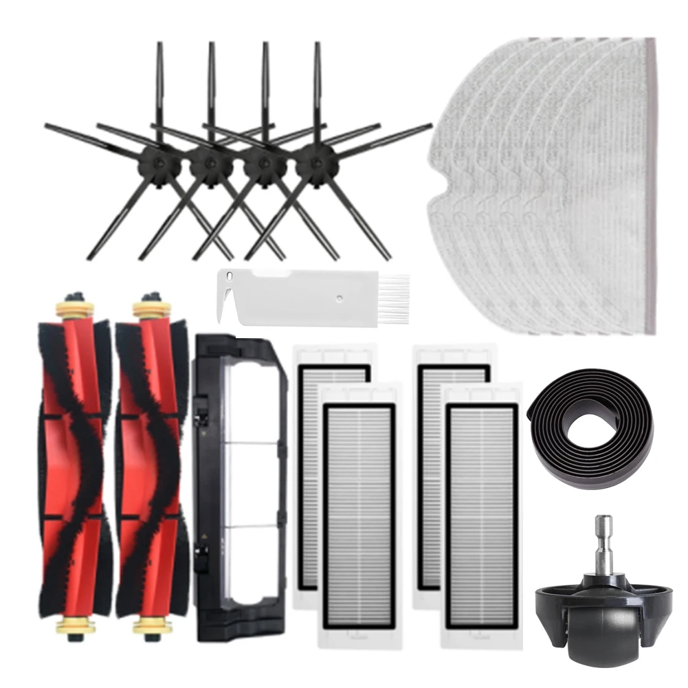 Mop Cloth HEPA Filter Main Brush Side Brush Spare Parts for S5 Max S6 MaxV Robot Vacuum Cleaner Parts
Mop Cloth HEPA Filter Main Brush Side Brush Spare Parts for S5 Max S6 MaxV Robot Vacuum Cleaner Parts