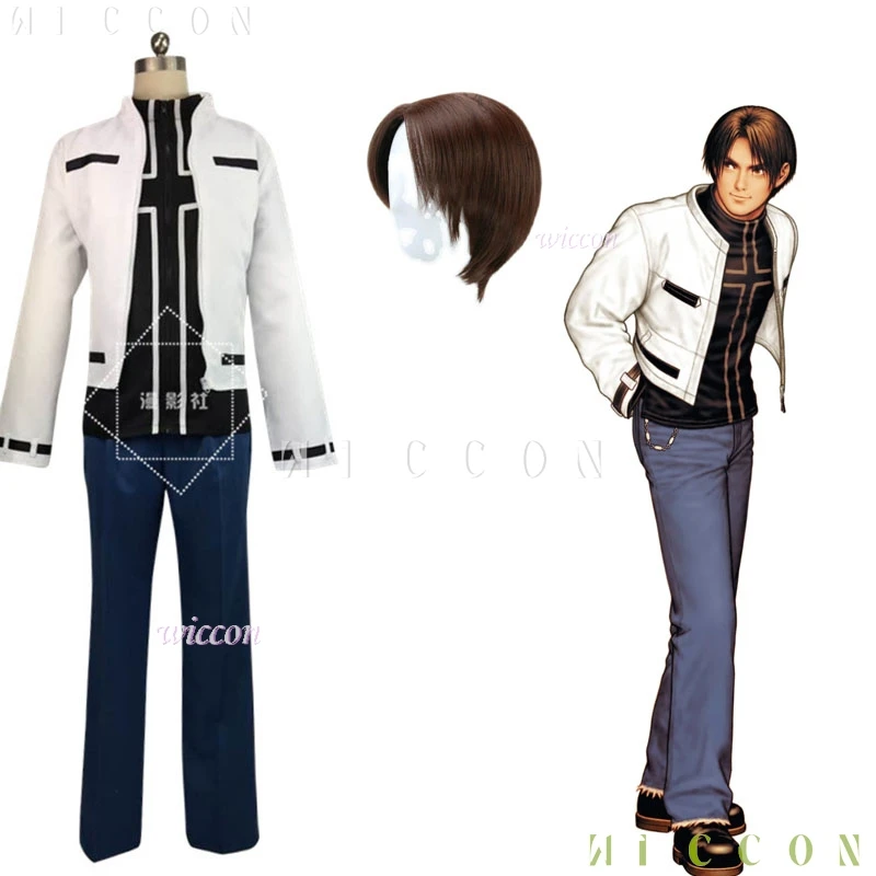 Костюмы на Хэллоуин Kyo Kusanagi, парик для косплея, король Kyo Fighter, белое пальто, игра KoF, ролевая игра, мужской истребитель, классический наряд на Хэллоуин
Костюмы на Хэллоуин Kyo Kusanagi, парик для косплея, король Kyo Fighter, белое пальто, игра KoF, ролевая игра, мужской истребитель, классический наряд на Хэллоуин