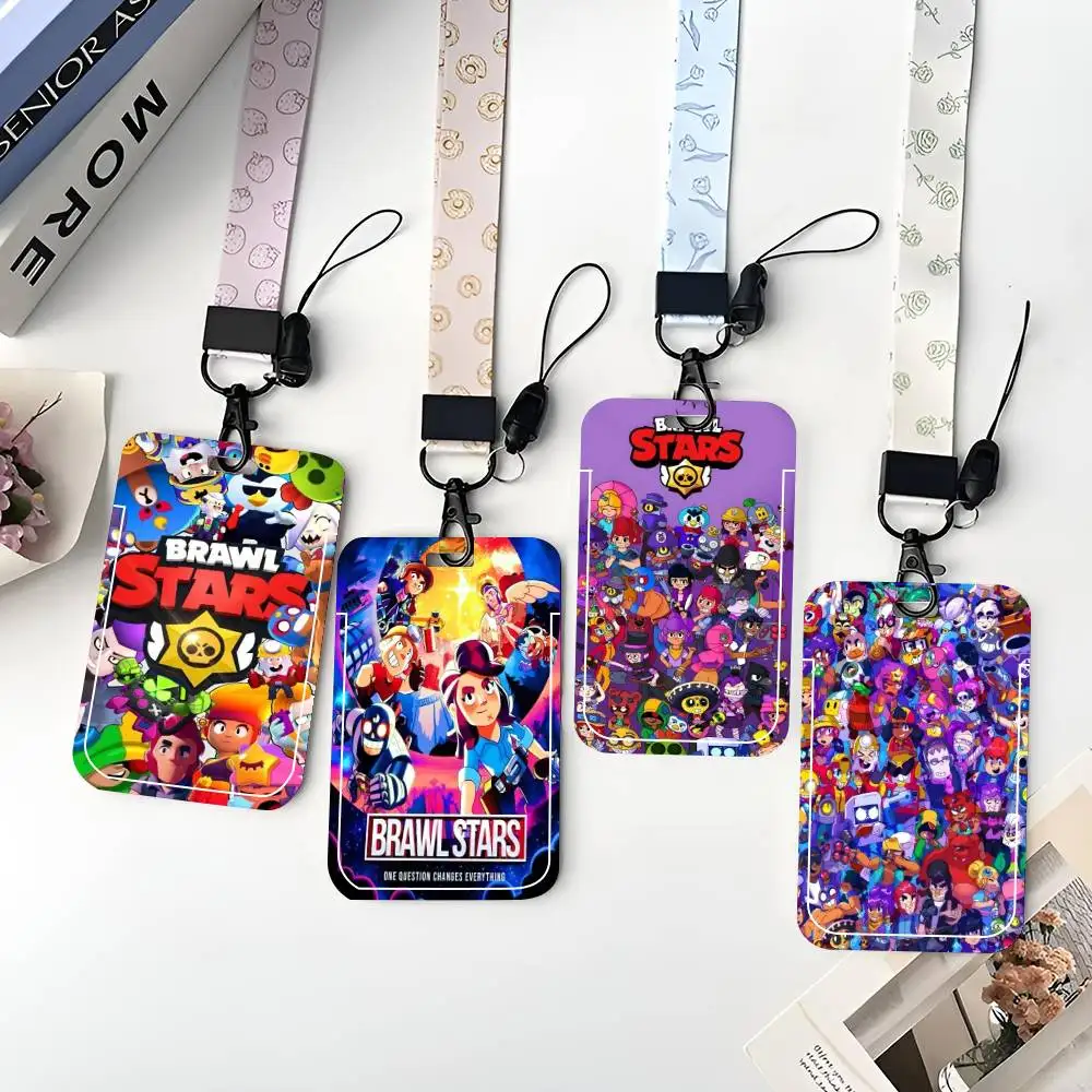 1PC Game B-rawl Game S-Stars ID Card Holder Neck Strap Pendant Door Badge Holder Lanyards Keychain Work Credential Case Gift
1PC Game B-rawl Game S-Stars ID Card Holder Neck Strap Pendant Door Badge Holder Lanyards Keychain Work Credential Case Gift
