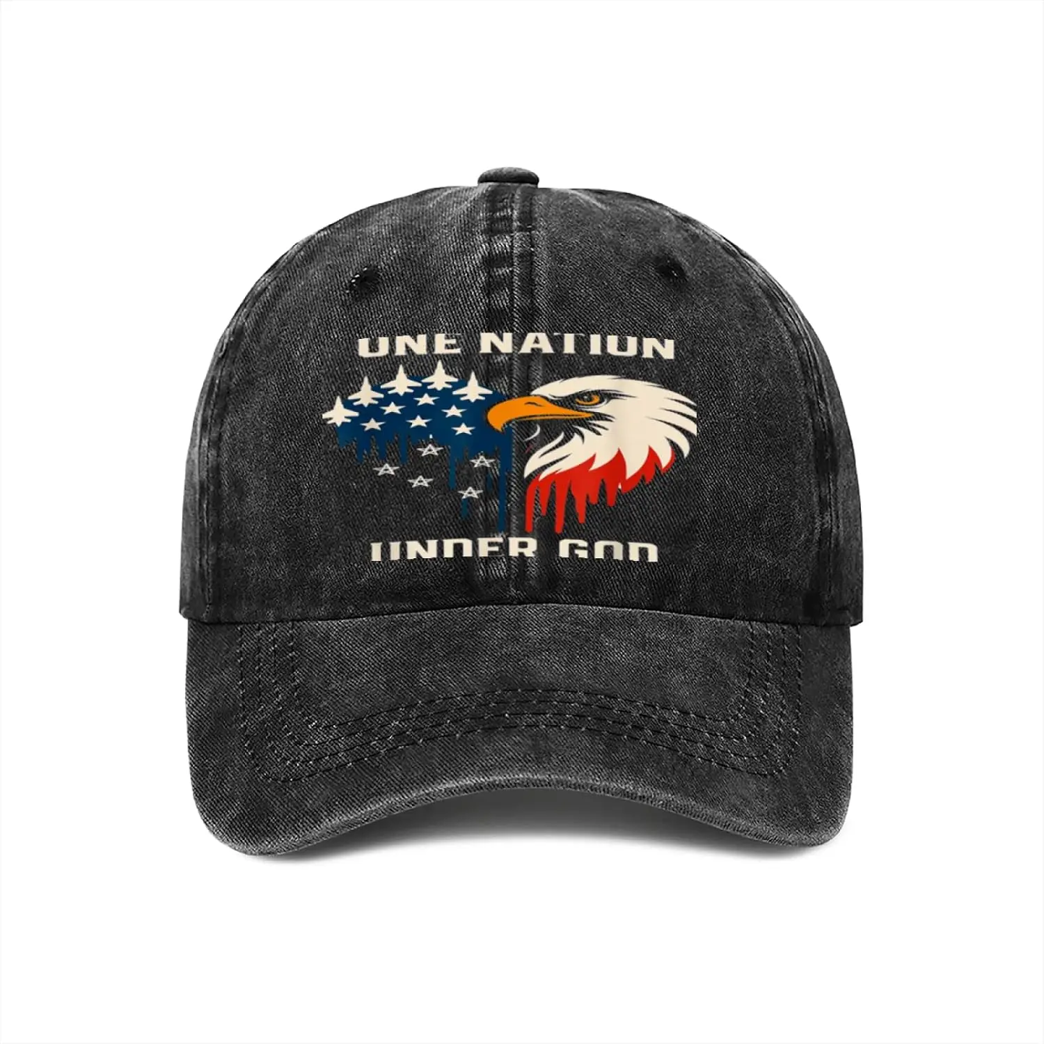 Patriotic One Nation Under God 4th July USA Fighter Jet for Men Women Baseball Cap Funny Gifts Trucker Hat
Patriotic One Nation Under God 4th July USA Fighter Jet for Men Women Baseball Cap Funny Gifts Trucker Hat