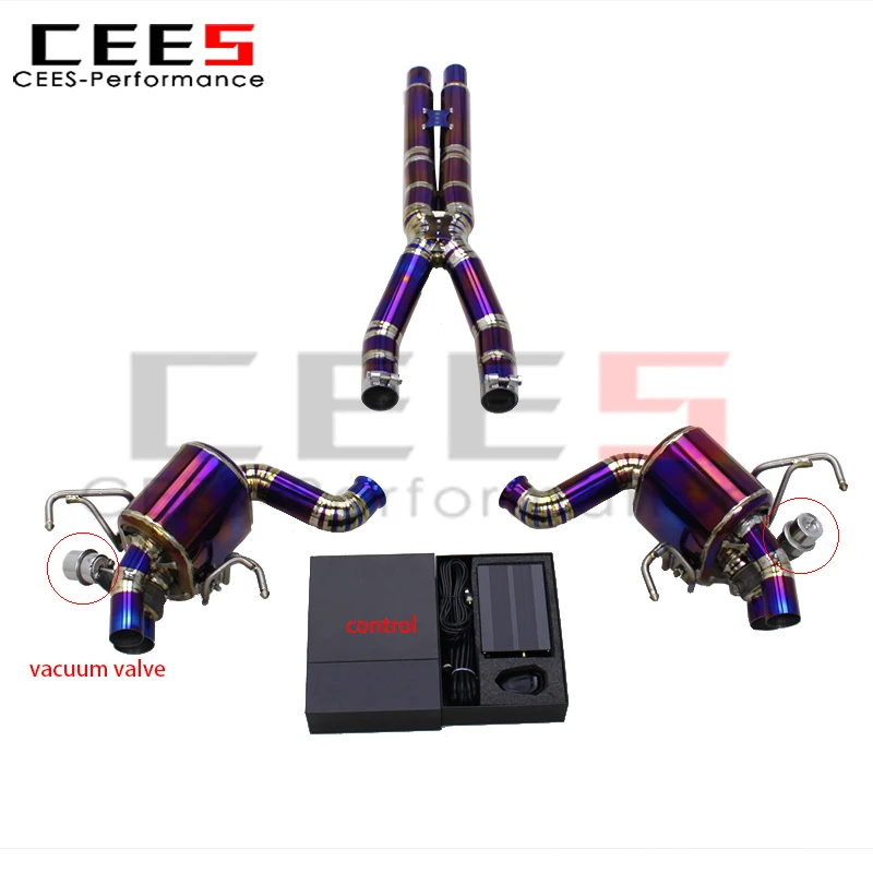 Cees для Ferrari California 4.3L 2009-2014 X Pipe Catback Racing Car Глушитель Вакуумный клапан Производительность Титановая выхлопная система
Cees для Ferrari California 4.3L 2009-2014 X Pipe Catback Racing Car Глушитель Вакуумный клапан Производительность Титановая выхлопная система