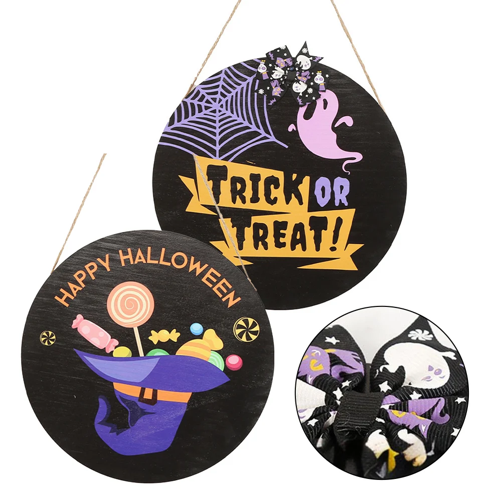 Halloween Party Festive Home Décor Spooky Atmosphere Colorful Printing Large Wooden Sign Naughty Pattern Design
Halloween Party Festive Home Décor Spooky Atmosphere Colorful Printing Large Wooden Sign Naughty Pattern Design