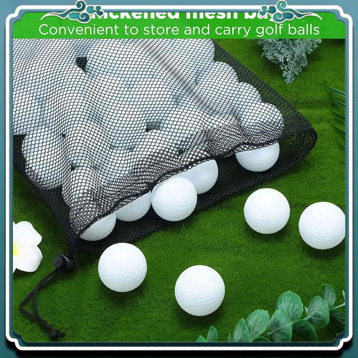 Reliable 100 Pcs Golf Practice Ball Hollow Golf Ball Hollow Golf Plastic Ball With Mesh Drawstring Storage Bags For Training
Reliable 100 Pcs Golf Practice Ball Hollow Golf Ball Hollow Golf Plastic Ball With Mesh Drawstring Storage Bags For Training