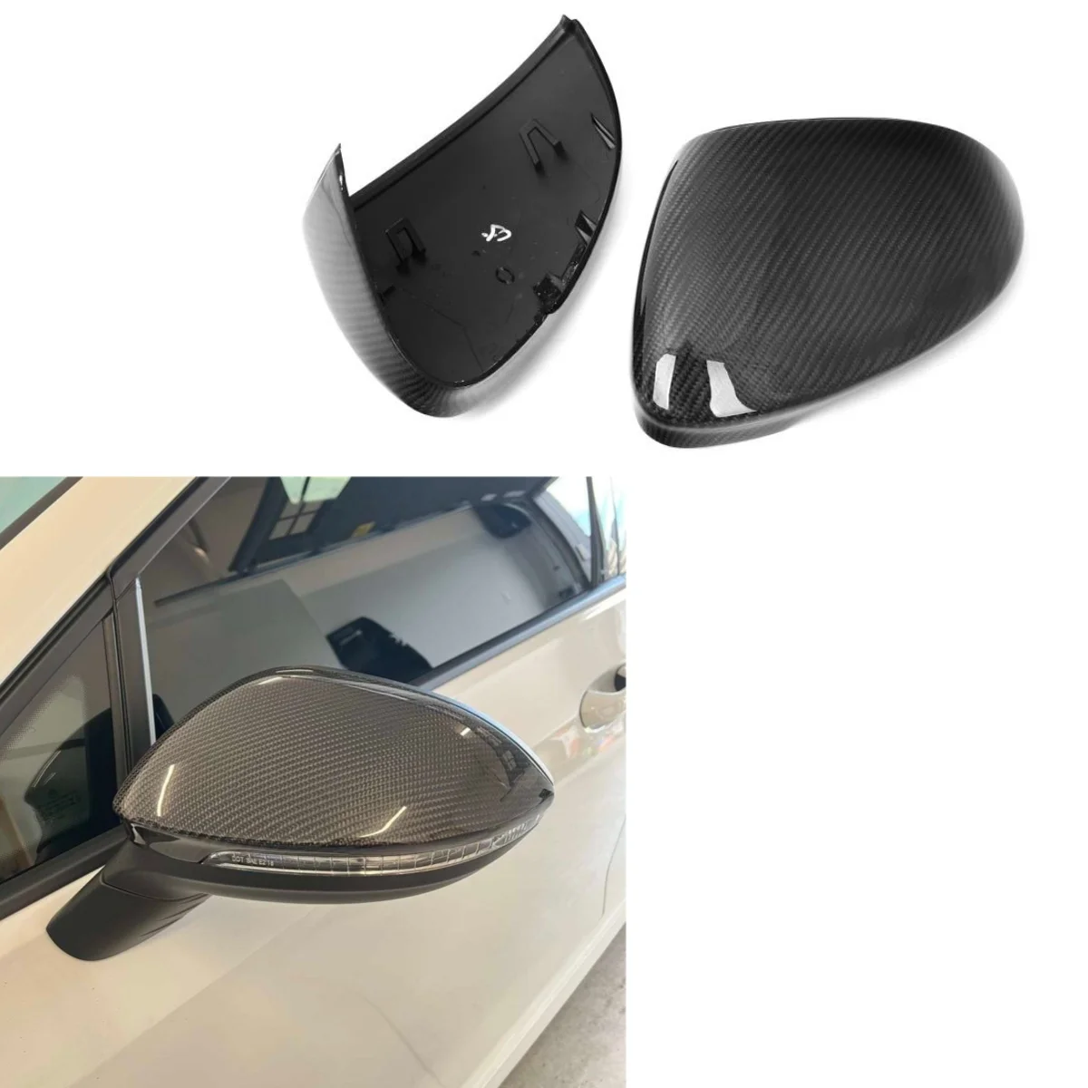 Style Carbon Fiber Side Mirror Covers for Volkswagen VW Golf 8 MK8 2020+ Without lane Assist Replacement Mirror Covers
Style Carbon Fiber Side Mirror Covers for Volkswagen VW Golf 8 MK8 2020+ Without lane Assist Replacement Mirror Covers