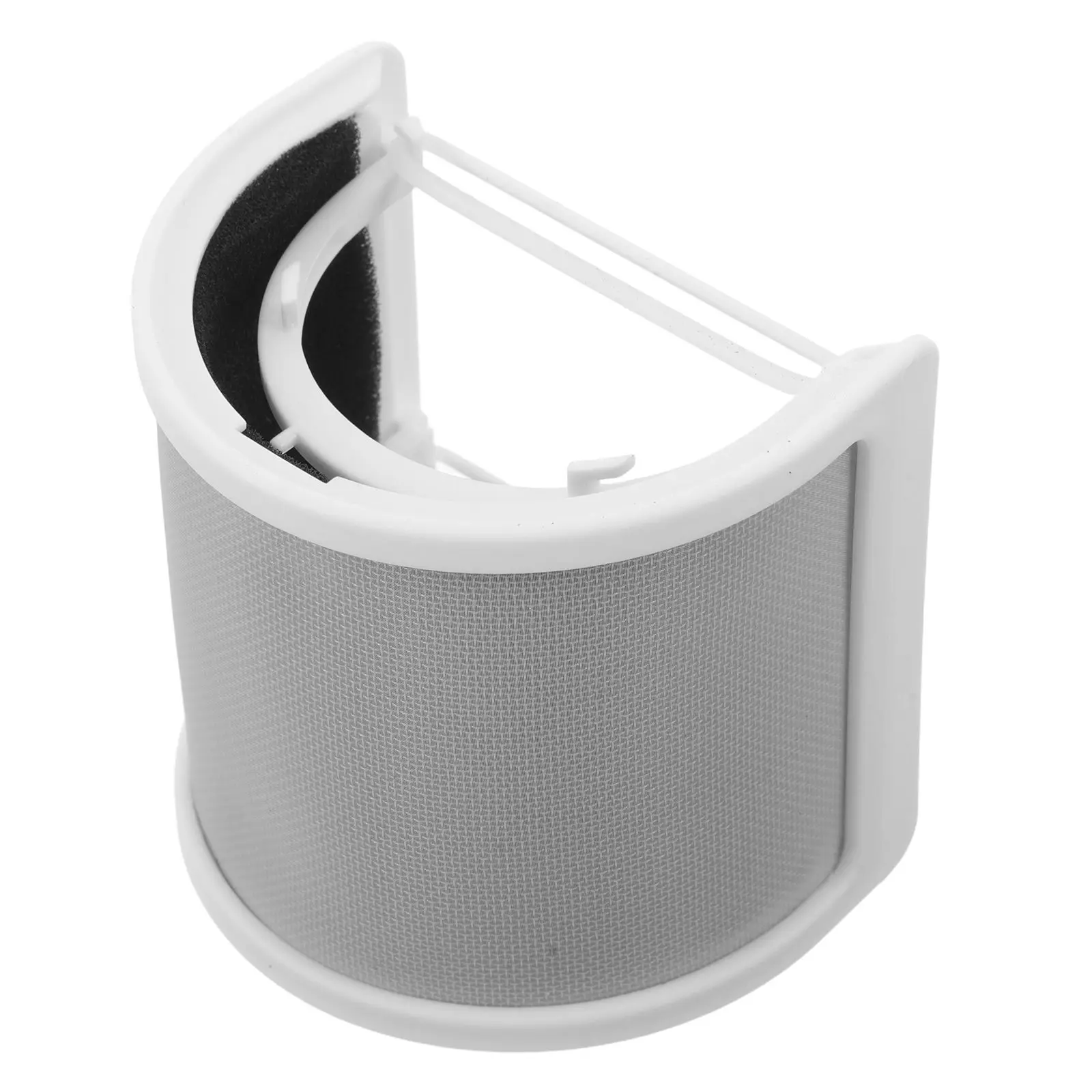 U Shaped Microphone Pop Filter Screen Windscreen Cover Noise Reduction Breathable Design Easy Installation Recording Accessories
U Shaped Microphone Pop Filter Screen Windscreen Cover Noise Reduction Breathable Design Easy Installation Recording Accessories
