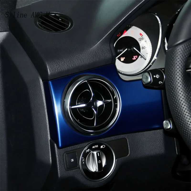 Car Styling For Mercedes Benz GLK X204 2013-2015 Air conditioner outlet dashboard Central control decoration Panel Sticker Trim
Car Styling For Mercedes Benz GLK X204 2013-2015 Air conditioner outlet dashboard Central control decoration Panel Sticker Trim