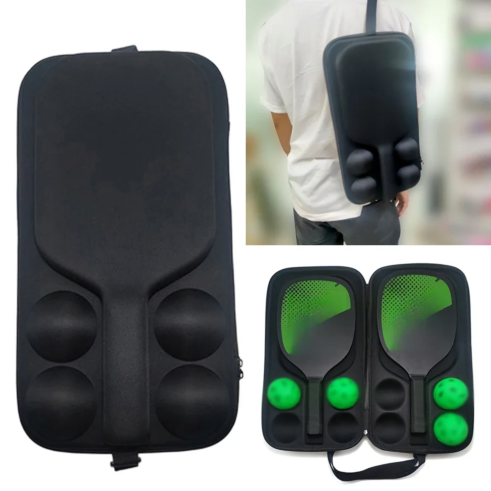 Training Black Pickleball Paddles Bag EVA Hard-shell Bag Lightweight Storage Safe Carry Smart Capacity Separate Compartments
Training Black Pickleball Paddles Bag EVA Hard-shell Bag Lightweight Storage Safe Carry Smart Capacity Separate Compartments