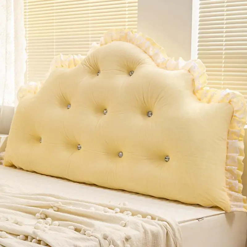 Wall-Hugging Style Bedside Pillow Fashionable Princess Theme Double-Size Soft-Bound Impact-Resistant Home Decor Cushion
Wall-Hugging Style Bedside Pillow Fashionable Princess Theme Double-Size Soft-Bound Impact-Resistant Home Decor Cushion