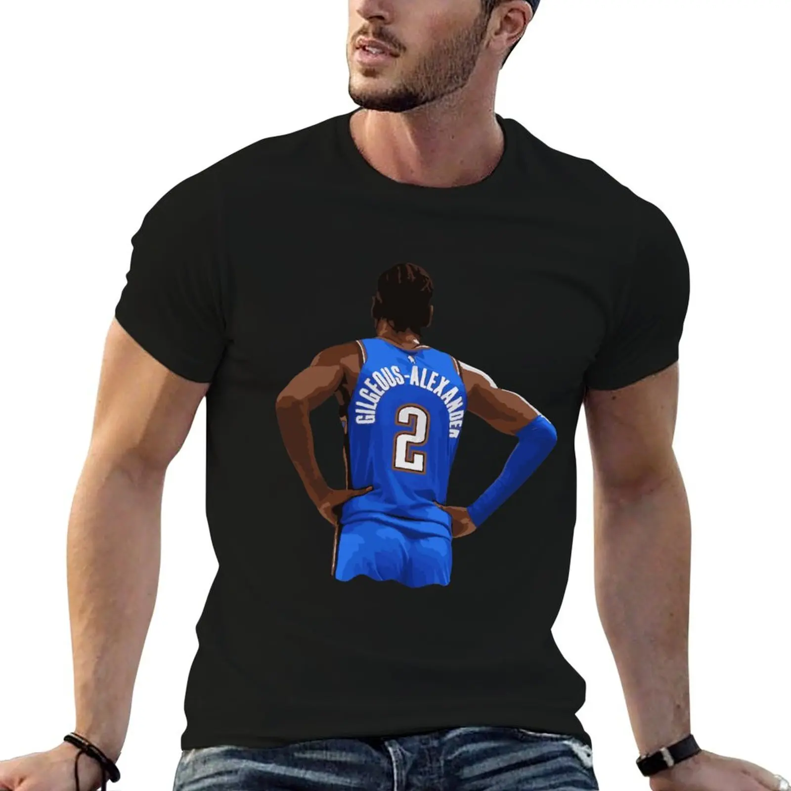 Shai Gilgeous-Alexander 2 Basketball T-Shirt man t shirt summer t shirts for man graphic tees cotton t shirt man T-Shirt
Shai Gilgeous-Alexander 2 Basketball T-Shirt man t shirt summer t shirts for man graphic tees cotton t shirt man T-Shirt