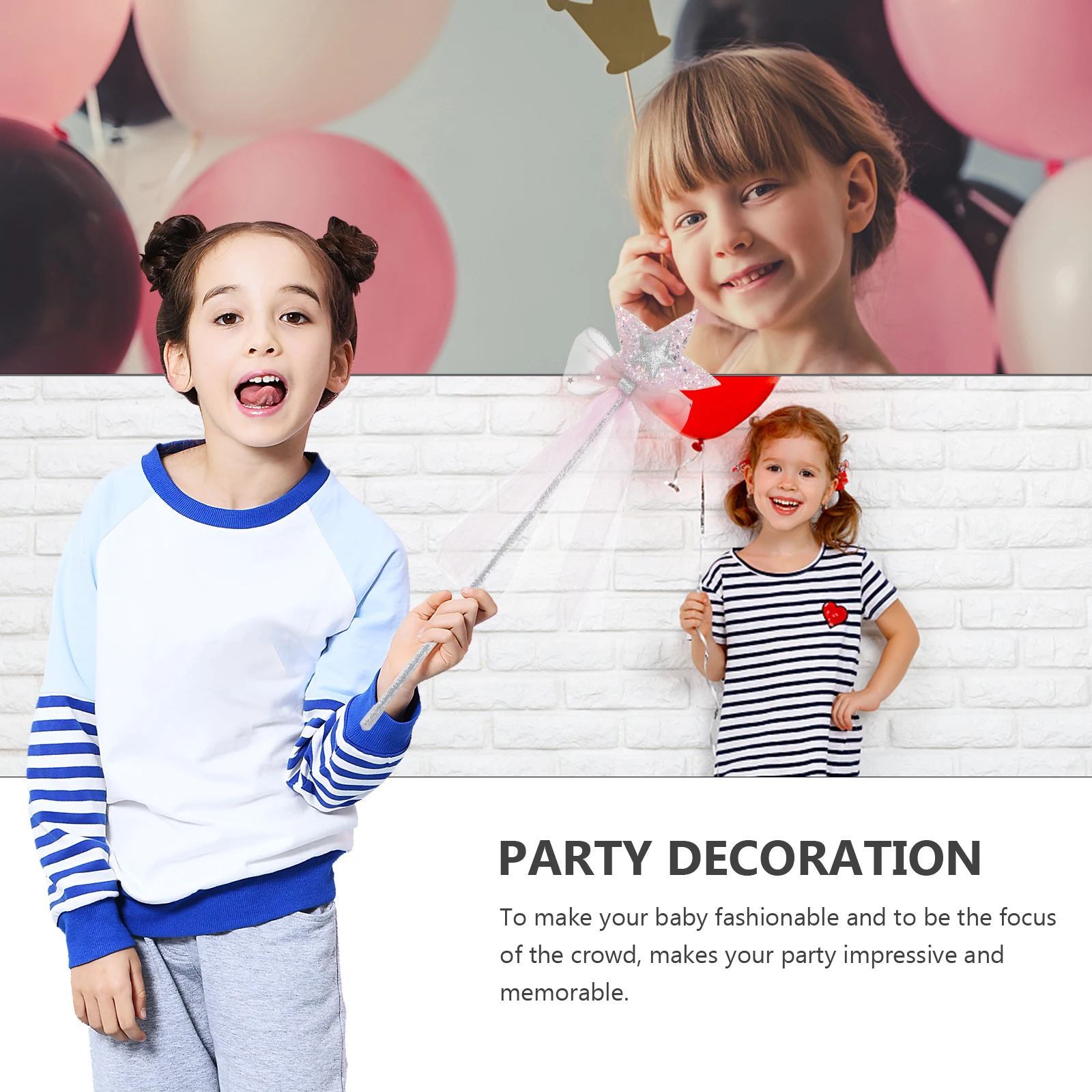 Props For Kids Party Fairy Performance Cane Gauze Decorative Wand Festival Party Cane Children'S
Props For Kids Party Fairy Performance Cane Gauze Decorative Wand Festival Party Cane Children'S