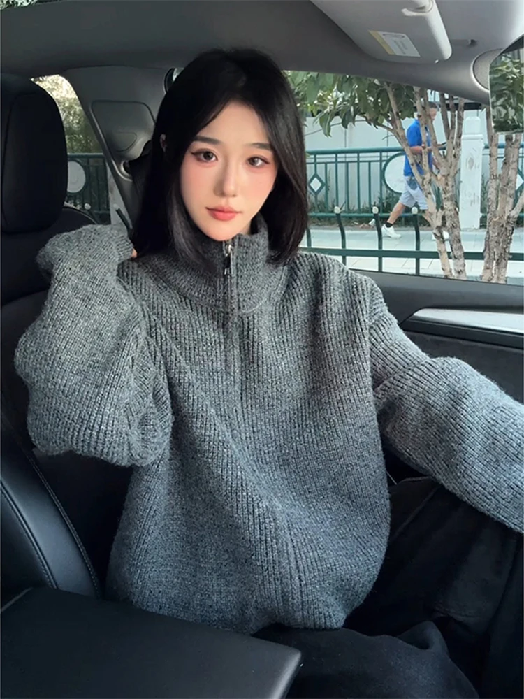 ay Zipper Ne Knitwear Loose Fit Autumn Casual Sle Men's Long Sve Sweater Coat Cleanfit Lazy Trend High End Feeling
ay Zipper Ne Knitwear Loose Fit Autumn Casual Sle Men's Long Sve Sweater Coat Cleanfit Lazy Trend High End Feeling