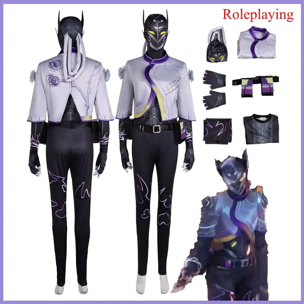 Valorant Vyse Cosplay Costume Adult Women Game Disguise Outfits Female Fantasia Disfraz Clothes Mask Halloween Carnival Suit
Valorant Vyse Cosplay Costume Adult Women Game Disguise Outfits Female Fantasia Disfraz Clothes Mask Halloween Carnival Suit