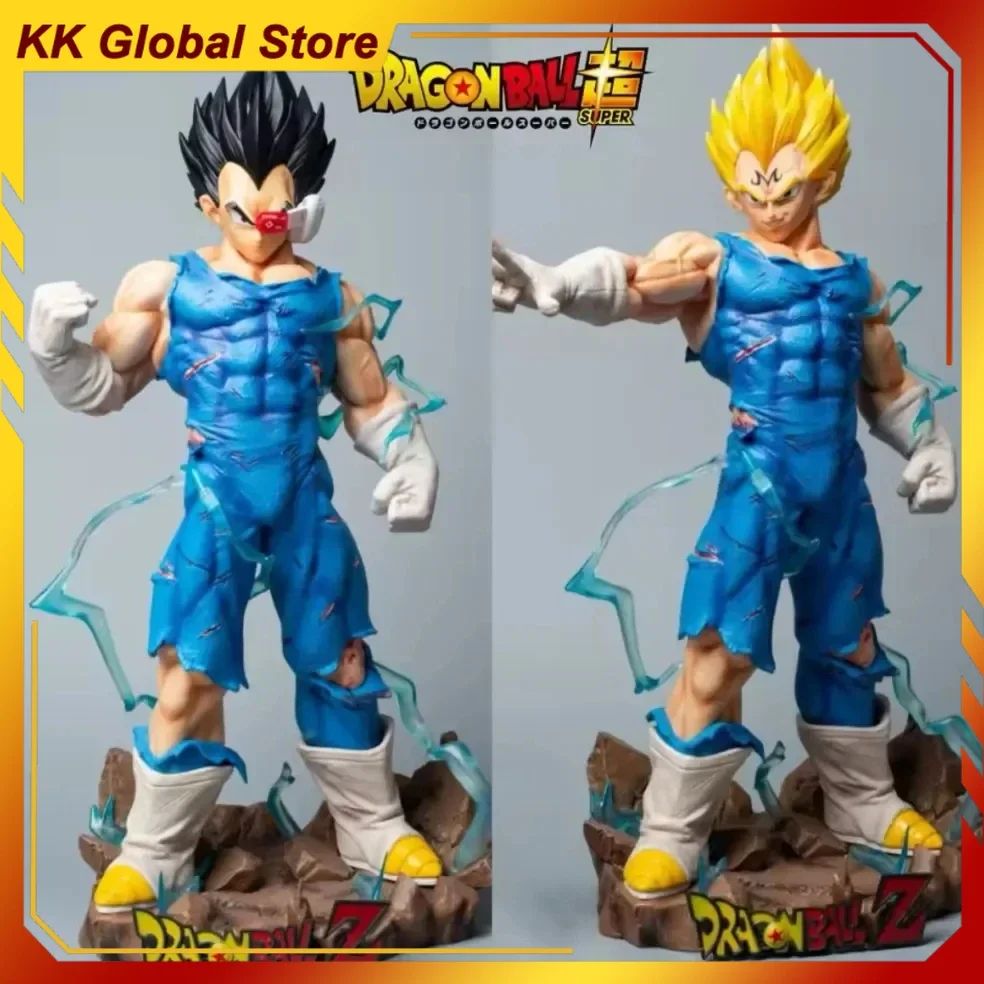47cm Dragon Ball Anime Figure Demonize Vegeta Double Heads and Arms Are Replaceable Peripherals Desktop Christmas Gift Toys Kids
47cm Dragon Ball Anime Figure Demonize Vegeta Double Heads and Arms Are Replaceable Peripherals Desktop Christmas Gift Toys Kids