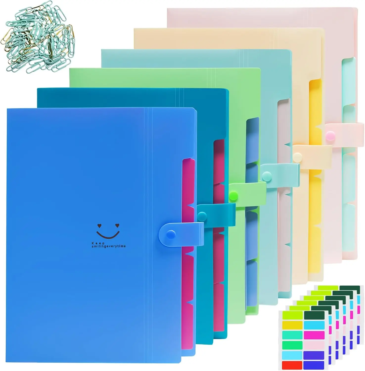 Expanding File Folders,A4 Letter Size Accordion Document Organizer,Accordion File Folders with 72 Labels,5 Pocket
Expanding File Folders,A4 Letter Size Accordion Document Organizer,Accordion File Folders with 72 Labels,5 Pocket