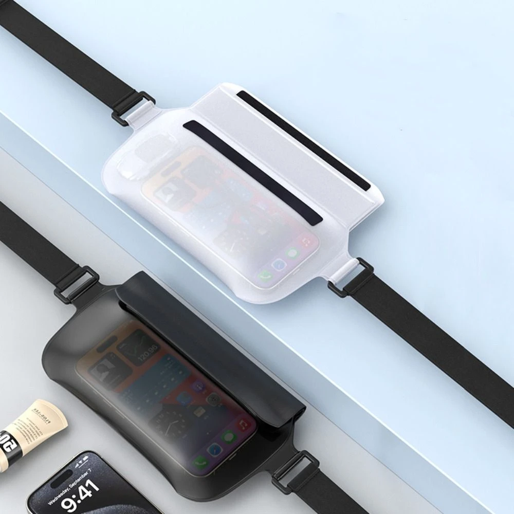 PVC Waterproof Phone Bag Lanyard Touch Screen Transparent Waist Bag Sealed Phone Protector Pouch Swimming Storage Bag
PVC Waterproof Phone Bag Lanyard Touch Screen Transparent Waist Bag Sealed Phone Protector Pouch Swimming Storage Bag