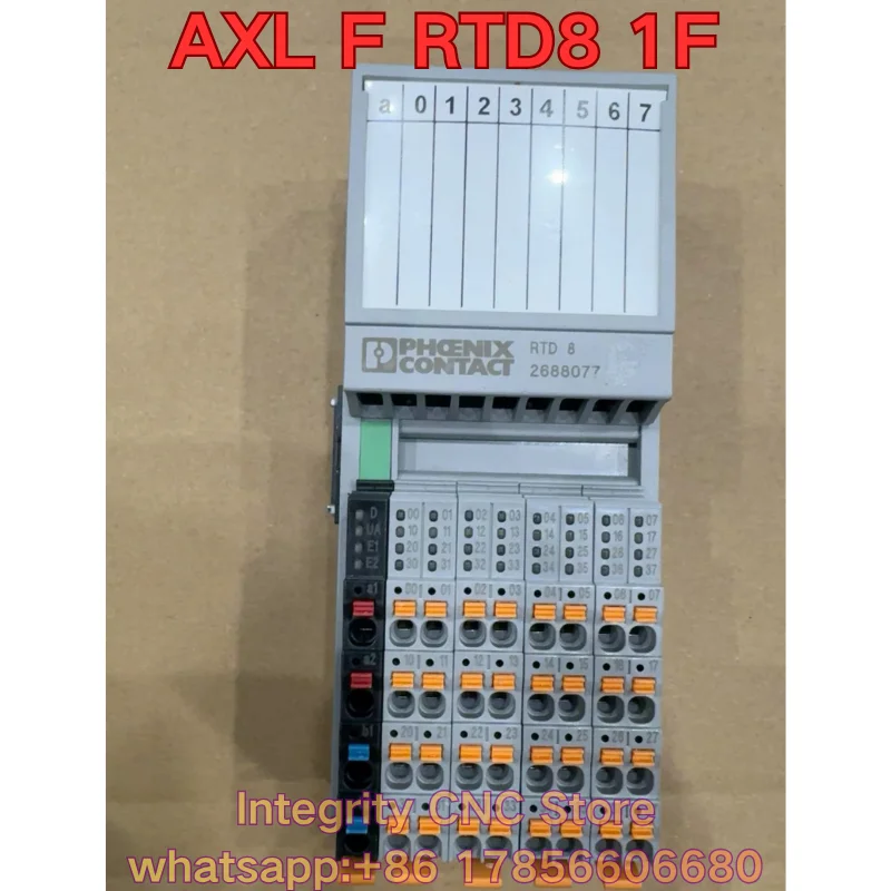 New AXL F RTD8 1F PLC module 2688077
New AXL F RTD8 1F PLC module 2688077