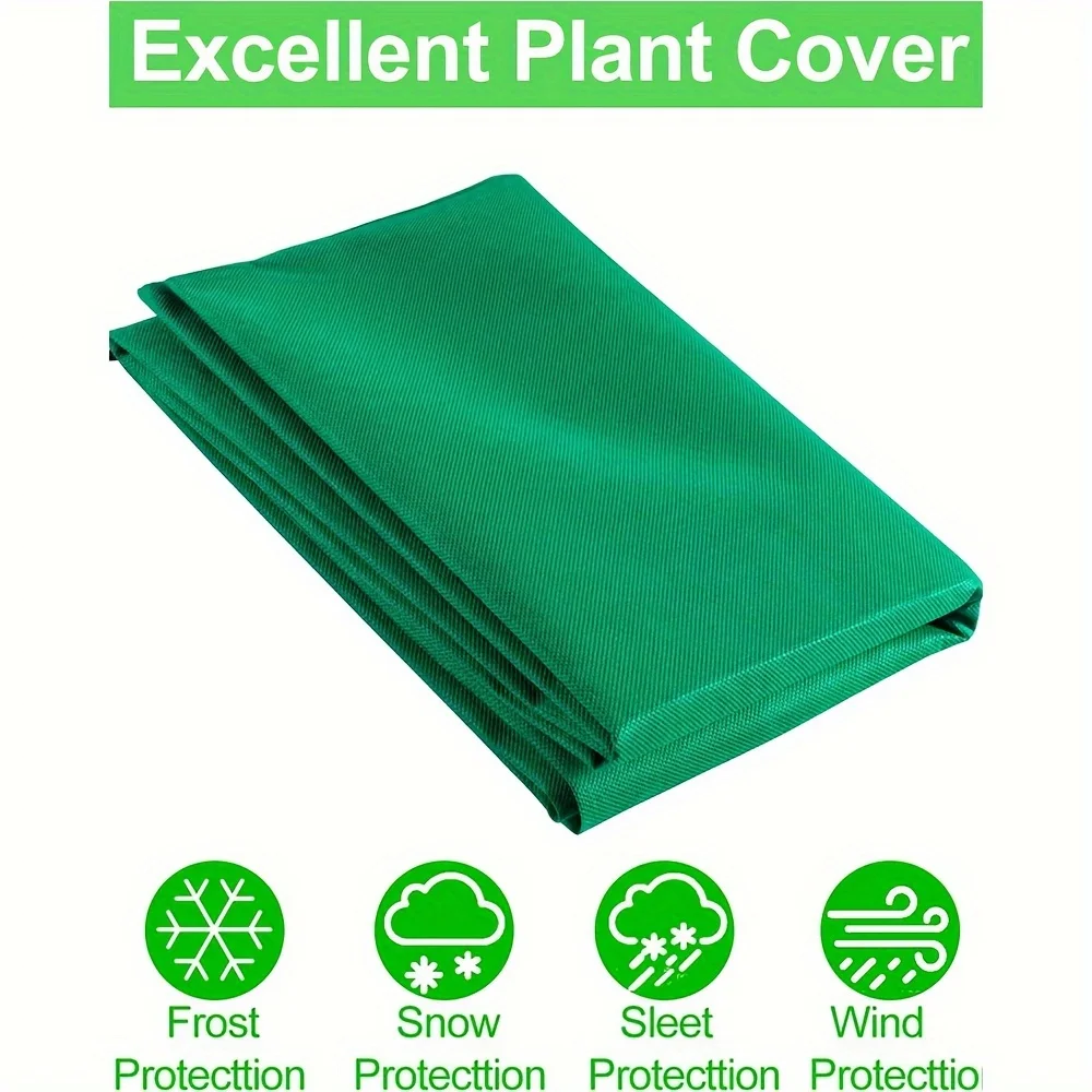 Утолщенный зимний чехол для защиты растений от заморозков, изготовленный из полиэтилена, с застежкой-молнией и шнурком, подходит для различных видов растений.
Утолщенный зимний чехол для защиты растений от заморозков, изготовленный из полиэтилена, с застежкой-молнией и шнурком, подходит для различных видов растений.