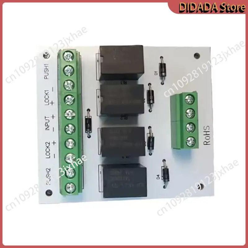 N82R Double Door Interlocking Relay Module For Door Interlock System Fail Safe Lock 69Lx60wx15h(Mm) For Egress Control
N82R Double Door Interlocking Relay Module For Door Interlock System Fail Safe Lock 69Lx60wx15h(Mm) For Egress Control