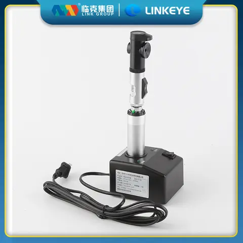 Oftalmoscopio retinoscopio ricaricabile per apparecchiature per optometria YZ-24B con rifrattometro ottico a batteria ricaricabile a lampadina a LED