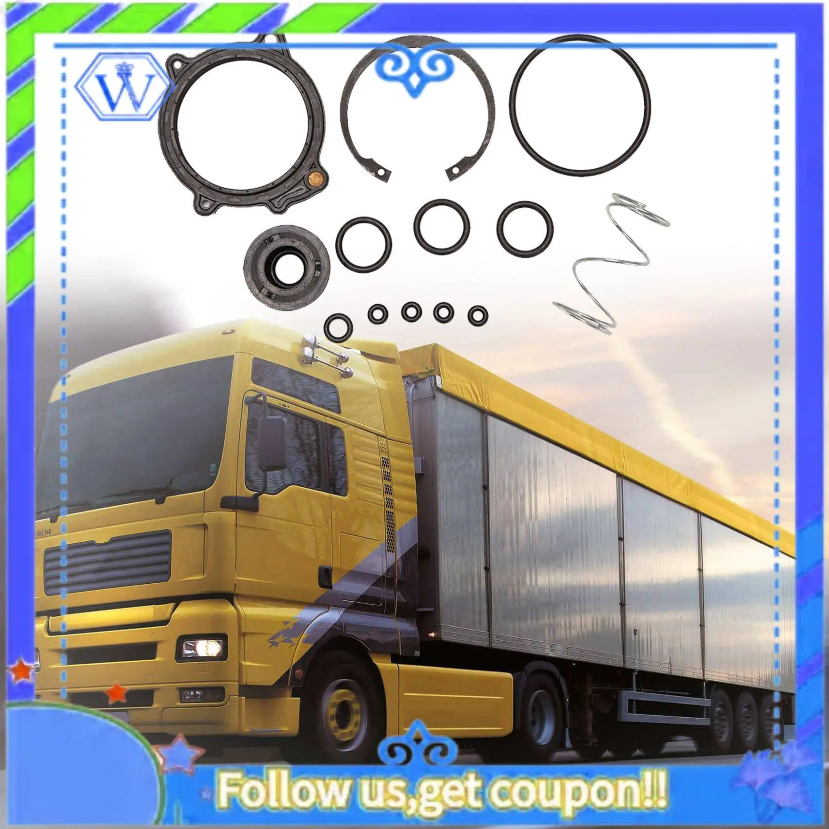 M46K-Truck EBS Modulator Repair Kit For Truck MAN TGA TGX TGL K000913 K000914 K000085 K021204N50 K021204
M46K-Truck EBS Modulator Repair Kit For Truck MAN TGA TGX TGL K000913 K000914 K000085 K021204N50 K021204