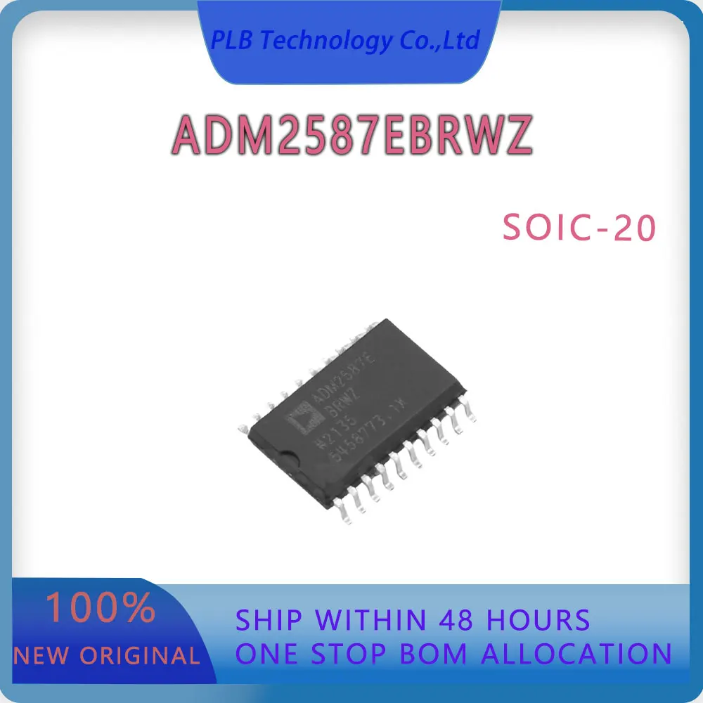 Original ADM2587 Interface ADM2587EBRWZ-REEL7 Integrated Circuit SOIC-20 Digital Isolators Electronic Stock IC Chip New
Original ADM2587 Interface ADM2587EBRWZ-REEL7 Integrated Circuit SOIC-20 Digital Isolators Electronic Stock IC Chip New