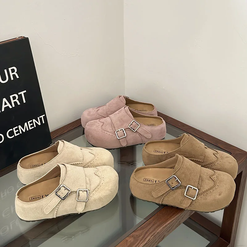 2026 Женские розовые балетки на массивной платформе во французском стиле ретро, универсальные туфли на мягкой подошве с платьями на весну и осень
2026 Женские розовые балетки на массивной платформе во французском стиле ретро, универсальные туфли на мягкой подошве с платьями на весну и осень