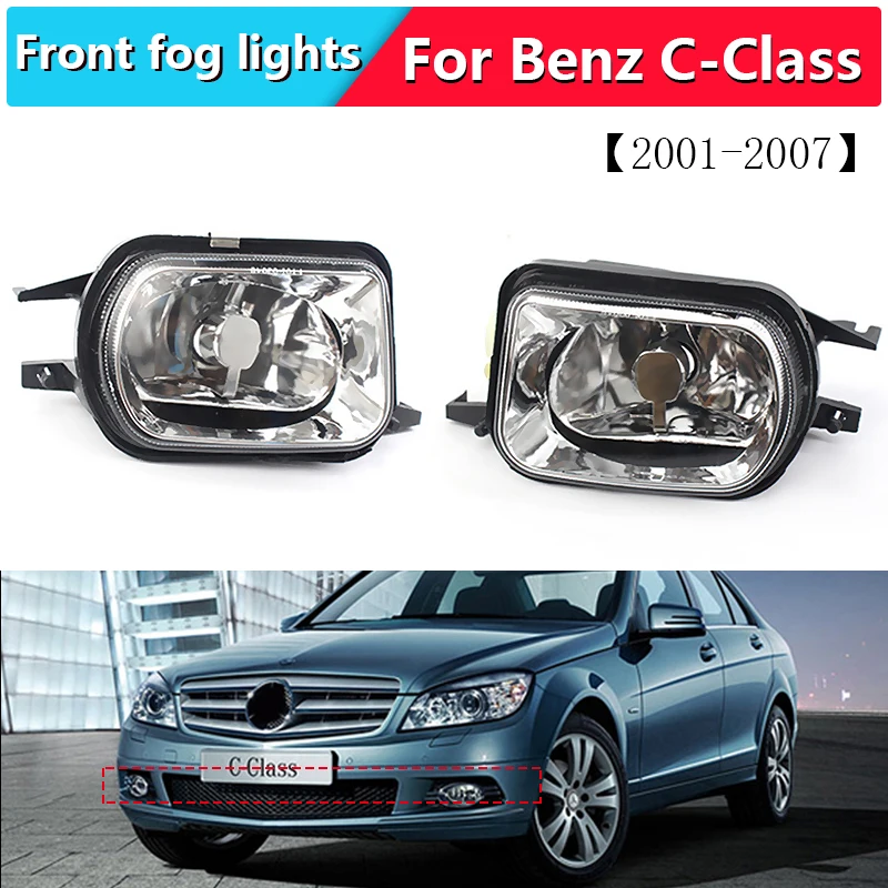 1 пара, передние противотуманные фары для Mercedes-Benz C-Class W203 2001-2007 без лампы 2158200556 2158200656
1 пара, передние противотуманные фары для Mercedes-Benz C-Class W203 2001-2007 без лампы 2158200556 2158200656