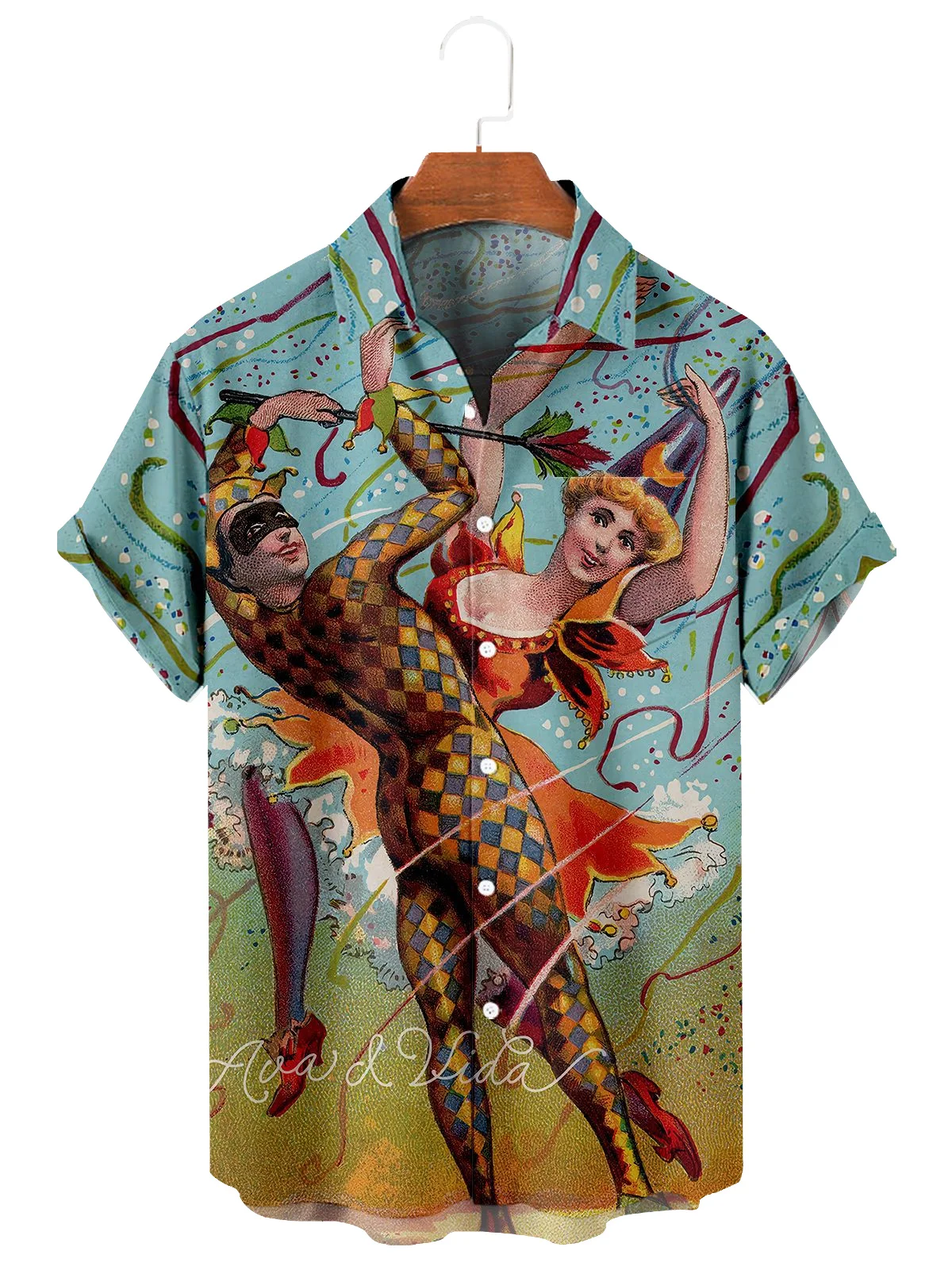 2022 Summer Beach Casual Men's Short Sleeve Lapel Shirt Plus Size Circus 3D Printed Men's Top with Pockets
2022 Summer Beach Casual Men's Short Sleeve Lapel Shirt Plus Size Circus 3D Printed Men's Top with Pockets