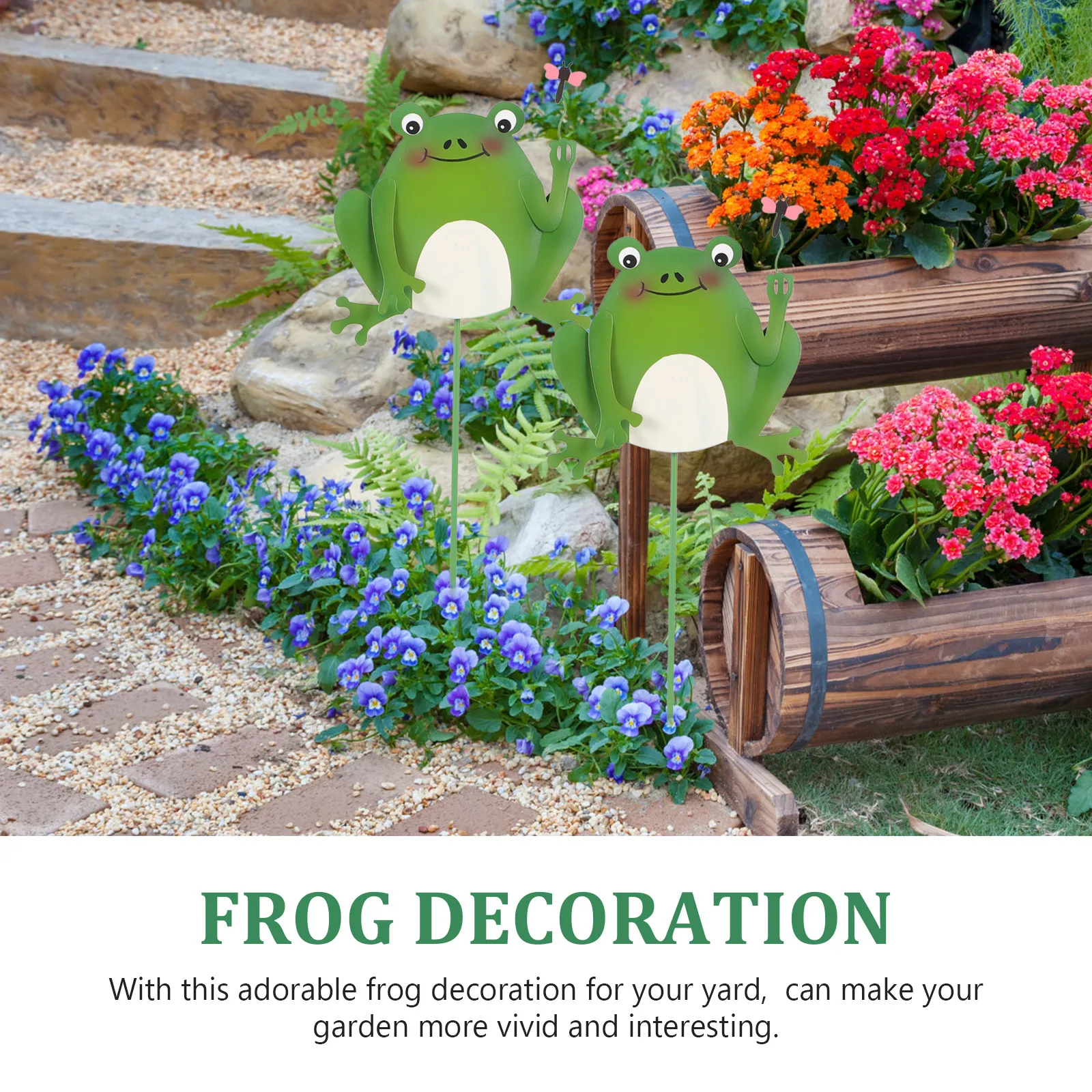 Iron Frog Outdoor Garden Decorations Stakes Yard Lawn Yard Decorations Outdoor Stake L scaping Anti Rust Craftsmanship Gifts
Iron Frog Outdoor Garden Decorations Stakes Yard Lawn Yard Decorations Outdoor Stake L scaping Anti Rust Craftsmanship Gifts