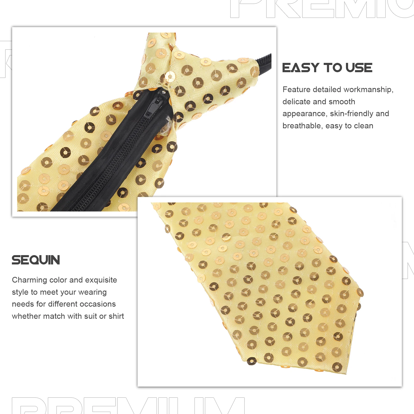 Sequin Bow Tie for Glitter Cosplay Necktie Party Novelty Accessory Ties Men Costume Pin
Sequin Bow Tie for Glitter Cosplay Necktie Party Novelty Accessory Ties Men Costume Pin