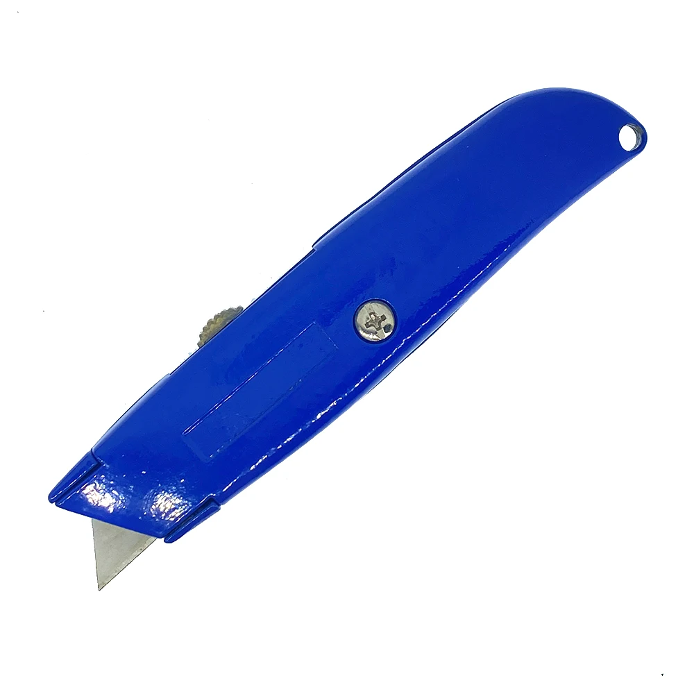 Heavy Duty Utility Knife Aluminum Alloy Retractable Box Cutter, Carton Opener Pocket Razor Fixed Blade Knife Cutting Multitool
Heavy Duty Utility Knife Aluminum Alloy Retractable Box Cutter, Carton Opener Pocket Razor Fixed Blade Knife Cutting Multitool