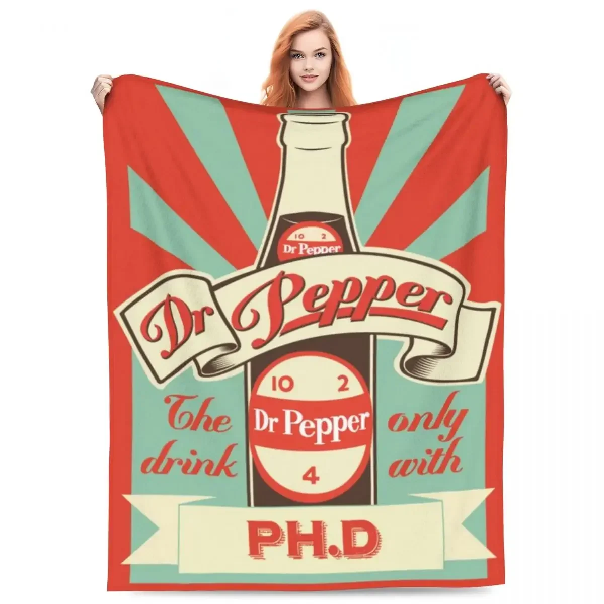 Throw Blanket Vintage Style Dr Pepper Micro Fleece Blanket Four Sizes Fashionable Portable For Bedroom Nice Gift
Throw Blanket Vintage Style Dr Pepper Micro Fleece Blanket Four Sizes Fashionable Portable For Bedroom Nice Gift