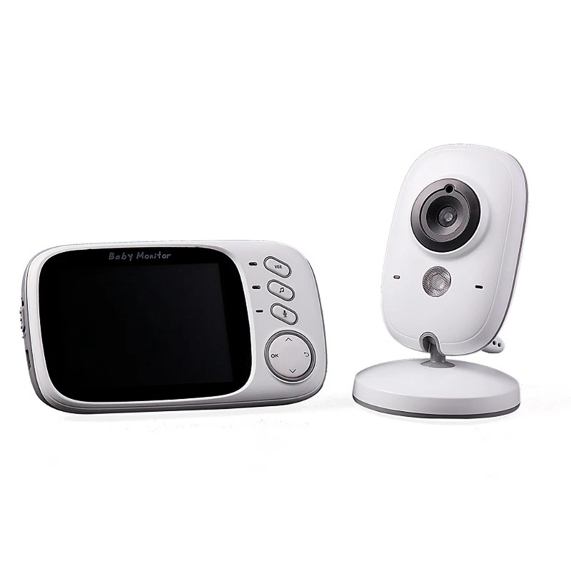 3.2 Inch Color LCD Wireless Video Baby Monitor Wireless Video Baby Monitor Bebek Lullabies Surveillance VB603 EU Plug
3.2 Inch Color LCD Wireless Video Baby Monitor Wireless Video Baby Monitor Bebek Lullabies Surveillance VB603 EU Plug