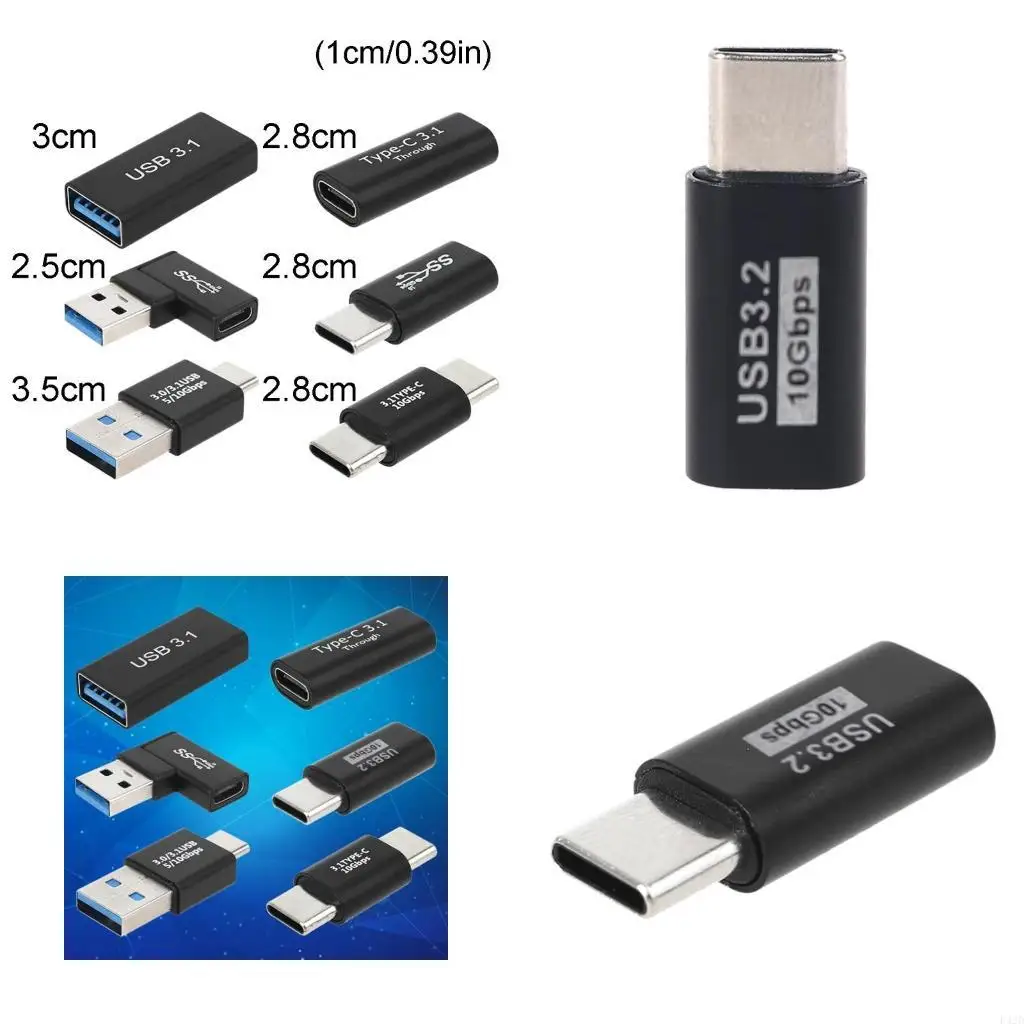 F42D Adapter Super Speed OTG USB C to Type C Male Female Data Converter Connector Extender Connection ConverterDurable
F42D Adapter Super Speed OTG USB C to Type C Male Female Data Converter Connector Extender Connection ConverterDurable