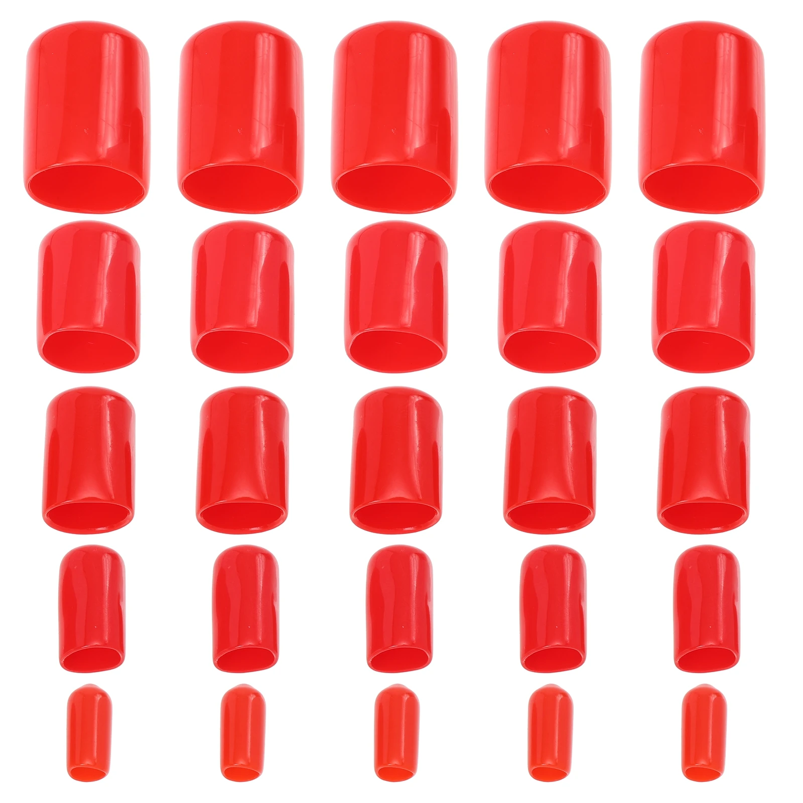 100pcs Rubber End Caps Thread Protector Round Screw Covers Tubing Tip Tube Caps Fine Workmanship Hardware 
100pcs Rubber End Caps Thread Protector Round Screw Covers Tubing Tip Tube Caps Fine Workmanship Hardware