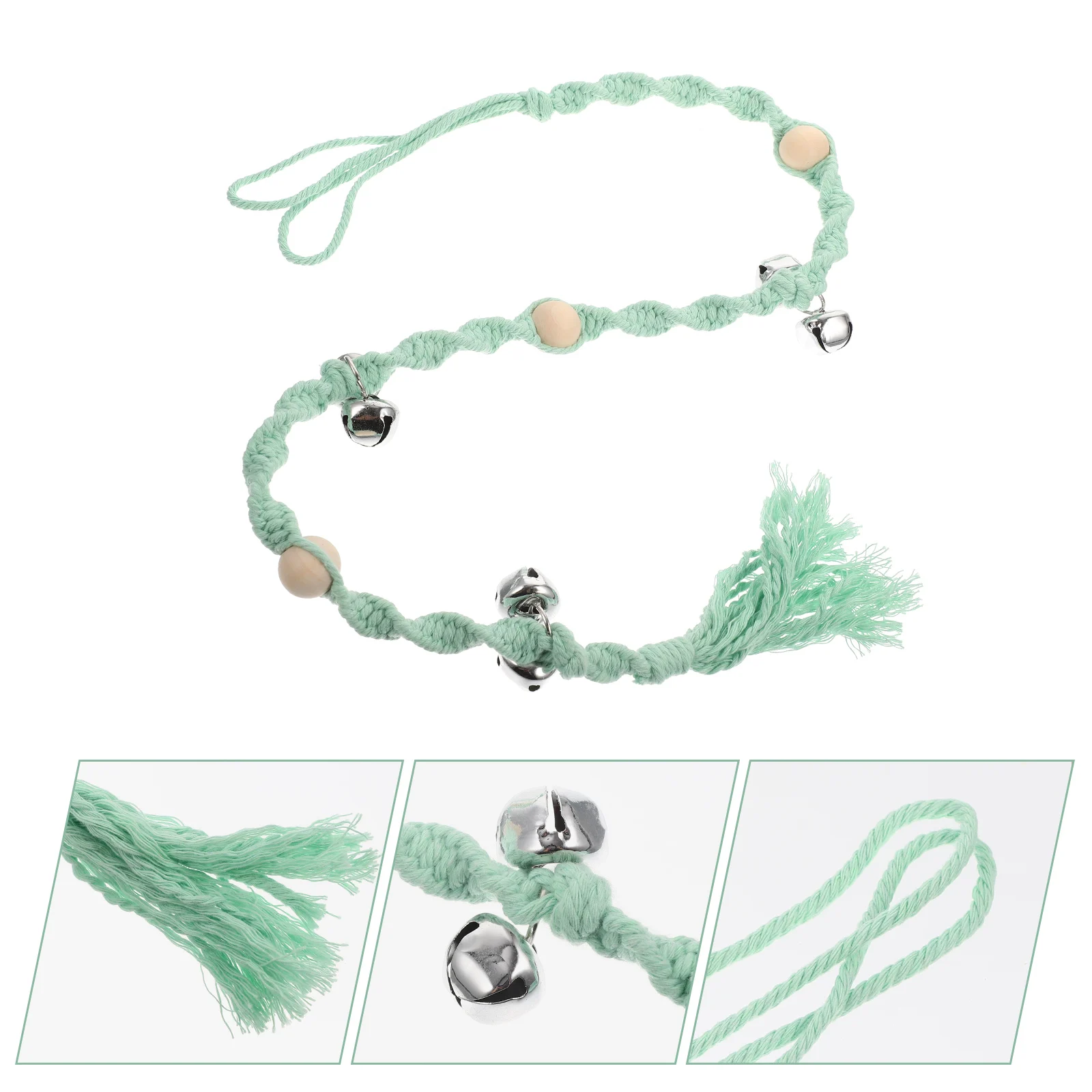 Creative Dog Doorbell Hanging Handcrafted Pet Bell Woven Decorative Door Accessory Lightweight Durable Easy Storage Grip 
Creative Dog Doorbell Hanging Handcrafted Pet Bell Woven Decorative Door Accessory Lightweight Durable Easy Storage Grip