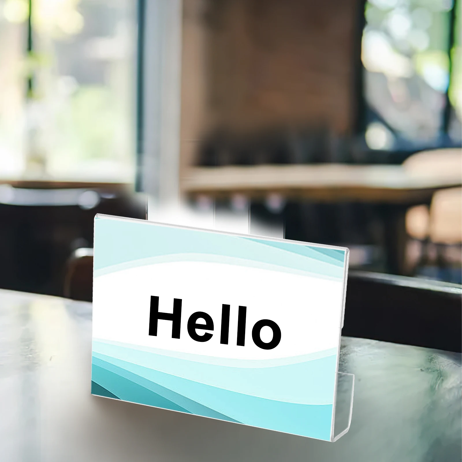 Acrylic Name Card Holder Double Sided Job Title Sign Hanging Partition Desk Nameplate Clear Design Portable Stable Modern Office
Acrylic Name Card Holder Double Sided Job Title Sign Hanging Partition Desk Nameplate Clear Design Portable Stable Modern Office