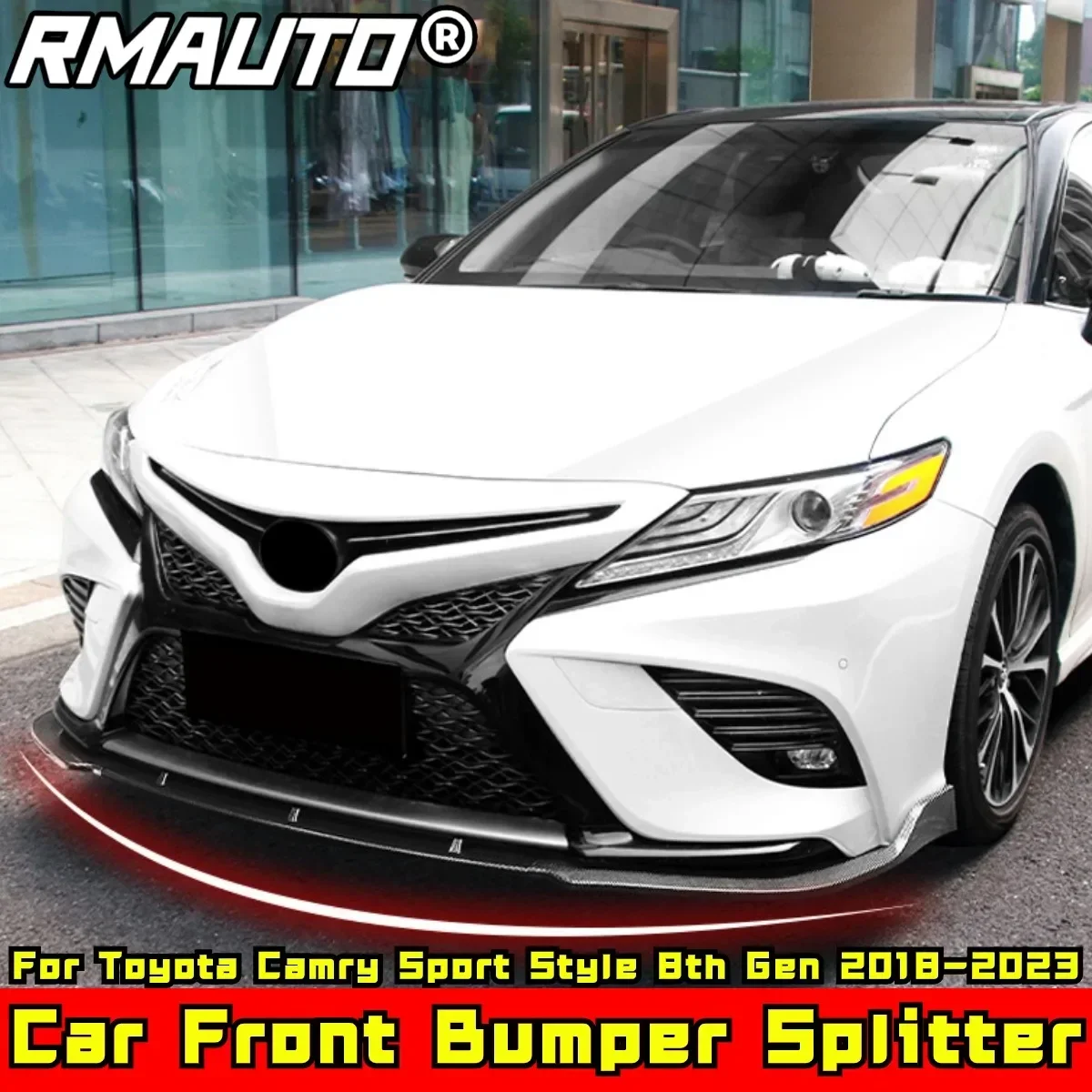 Для Toyota Camry 8-го поколения 2018-2023 Комплект кузова бампер диффузор из углеродного волокна спортивный стиль передний бампер сплиттер автомобильные аксессуары
Для Toyota Camry 8-го поколения 2018-2023 Комплект кузова бампер диффузор из углеродного волокна спортивный стиль передний бампер сплиттер автомобильные аксессуары