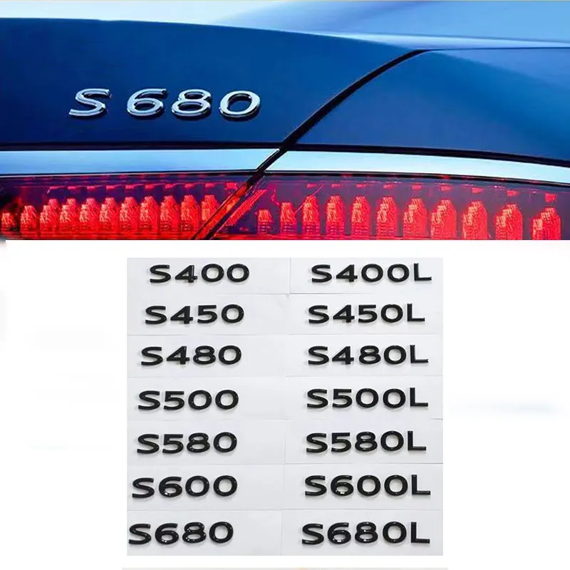 For Mercedes-Benz MAYBACH series trunk labeling GLS 400 450 480 500 600 680 S480 580 600 number badge refit car accessories
For Mercedes-Benz MAYBACH series trunk labeling GLS 400 450 480 500 600 680 S480 580 600 number badge refit car accessories