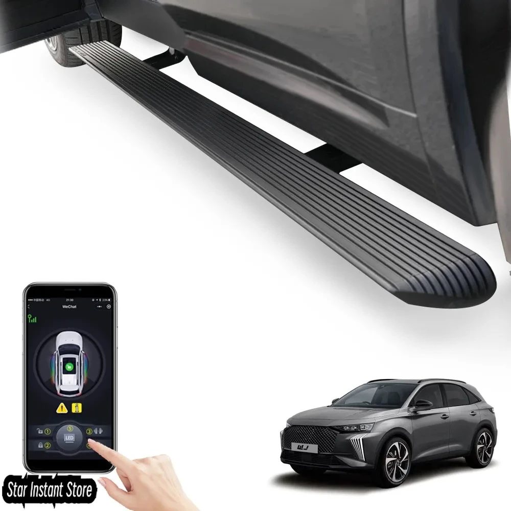 Auto Retractable Running Boards for Citroen C5 Aircross 2017-2023 , Electric Side Steps with LED Lights, Aluminum Alloy Steps
Auto Retractable Running Boards for Citroen C5 Aircross 2017-2023 , Electric Side Steps with LED Lights, Aluminum Alloy Steps