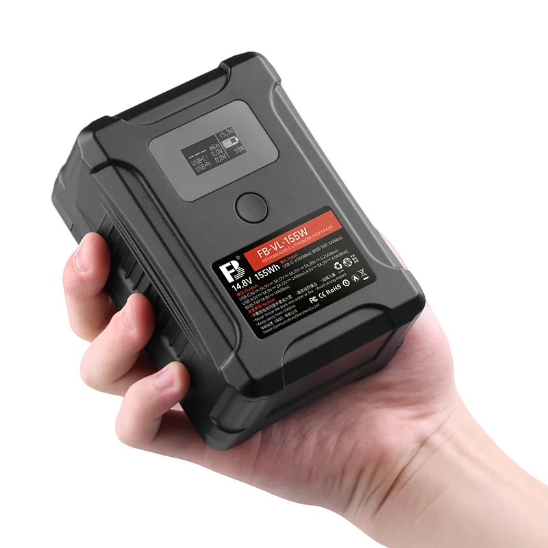 Suitable for Sony V-port battery camera Sony VL155W PD fast charging small V-port lithium battery
Suitable for Sony V-port battery camera Sony VL155W PD fast charging small V-port lithium battery