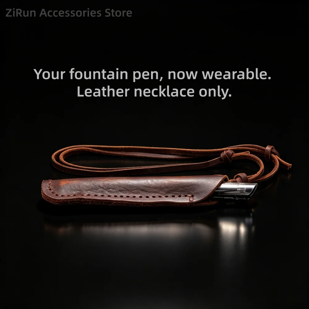 Boho Vintage Men Necklace new design leather pen holder pendant Long necklace hide cord chain necklace Gift Handmade Jewelry
Boho Vintage Men Necklace new design leather pen holder pendant Long necklace hide cord chain necklace Gift Handmade Jewelry