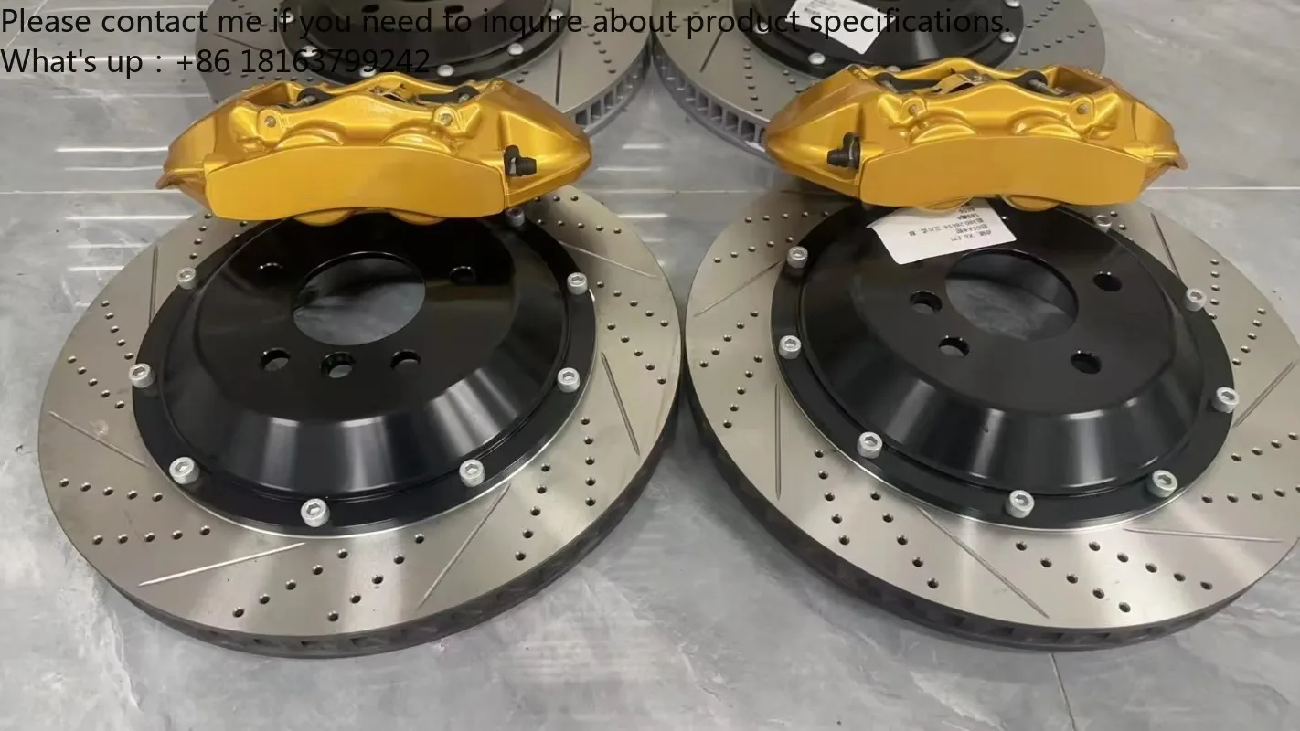 High-performance Brake Caliper Kit Front 6 Piston +disc 380mm and Rear 4 Piston + Disc 380mm for Model f Chassis F10/f15/f16
High-performance Brake Caliper Kit Front 6 Piston +disc 380mm and Rear 4 Piston + Disc 380mm for Model f Chassis F10/f15/f16