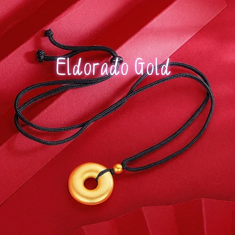 Eldorado Gold 9999 Real Gold 24K Ethnic Style Ancient Law Inheritance Pendant Male and Female Vegetarian Circle Necklace Pendan
Eldorado Gold 9999 Real Gold 24K Ethnic Style Ancient Law Inheritance Pendant Male and Female Vegetarian Circle Necklace Pendan