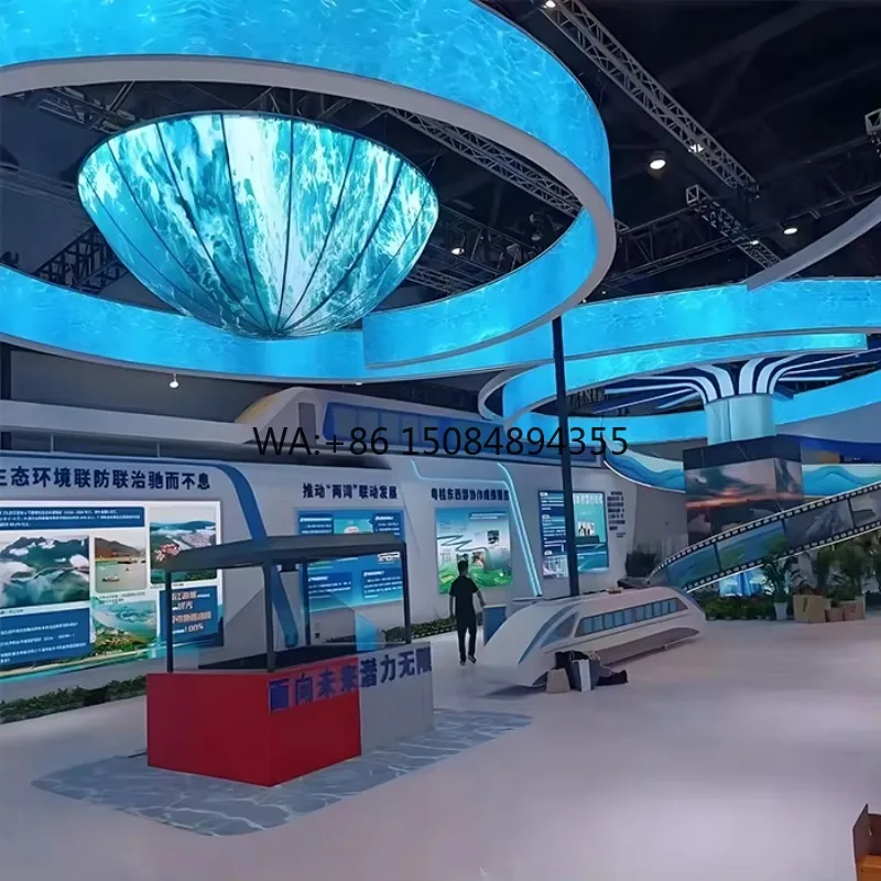 Indoor Flexible Advertising P2.5 Cylindrical LED Module Small Bar Video Display Screen IP55 Waterproof 750cd/m
Indoor Flexible Advertising P2.5 Cylindrical LED Module Small Bar Video Display Screen IP55 Waterproof 750cd/m